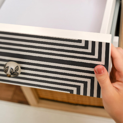 Bútor matrica Négyzetek illúziója