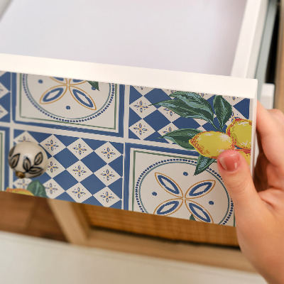 Samolepiaca fólia na nábytok Citrom minták