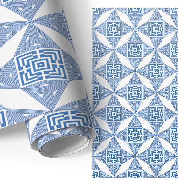 Samolepiaca fólia na nábytok görög mozaik mintával