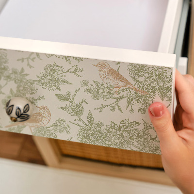 Bútor matrica Botanikai minta