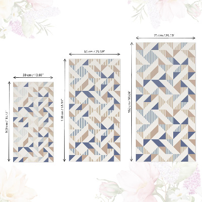 Samolepiaca fólia na nábytok geometriai mintákkal mintázott változat