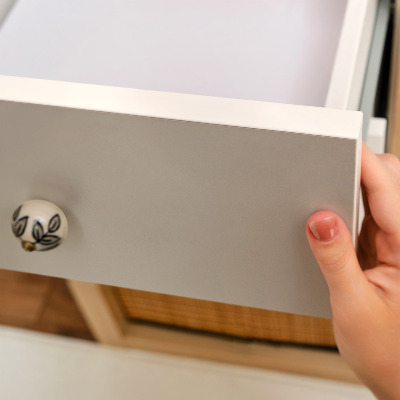 Bútor matrica Meleg szürke