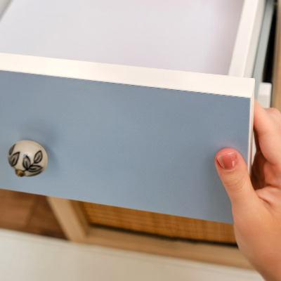 Bútormatrica babakék színű