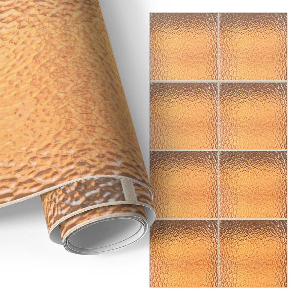 Bútor matrica üvegtégla mintával