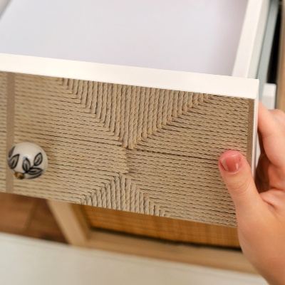 Bútor matrica Fonott geometria