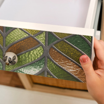 Bútormatrica Ólomüveg levelek