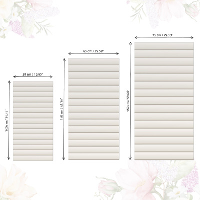 Bútor matrica Vízszintes csíkok