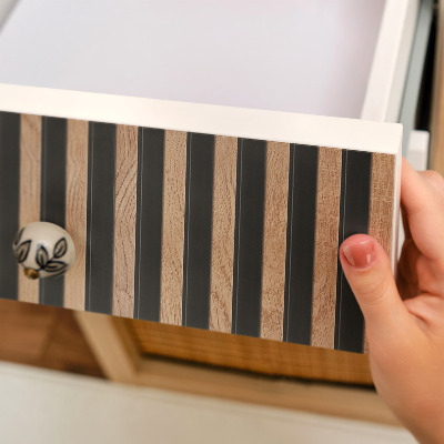 Samolepiaca fólia na nábytok Függőleges lécek