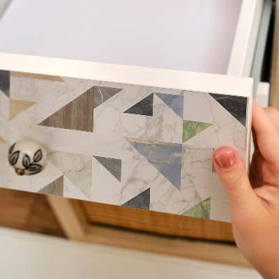 Bútor matrica Geometrikus minta