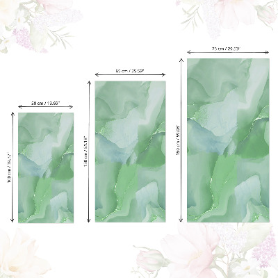 Bútorfólia Zöld absztrakció