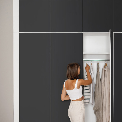 Samolepiaca fólia na nábytok Fekete