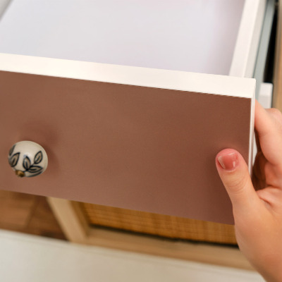 Bútor matrica Sötét narancssárga