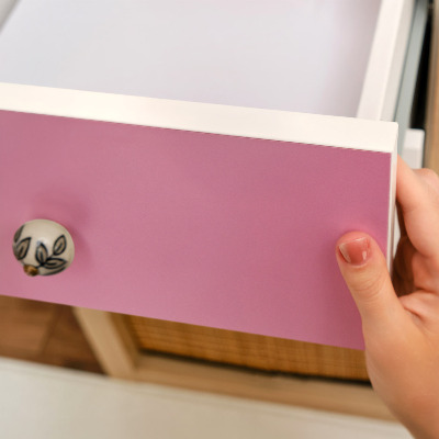 Bútor matrica Hűvös rózsaszín