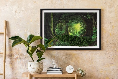 Fali moha kép Trópusi dzsungel