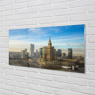 Üvegképek Körkép Varsó felhőkarcolók