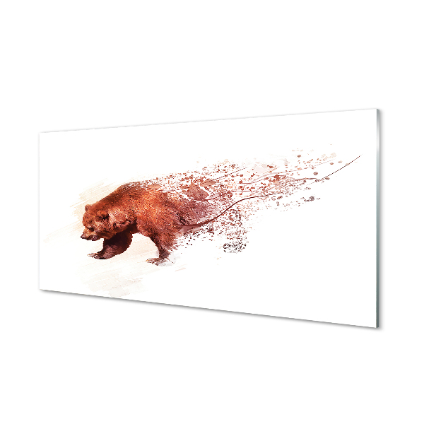 Üvegképek Medve