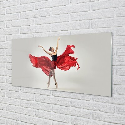Üvegképek balerina nő