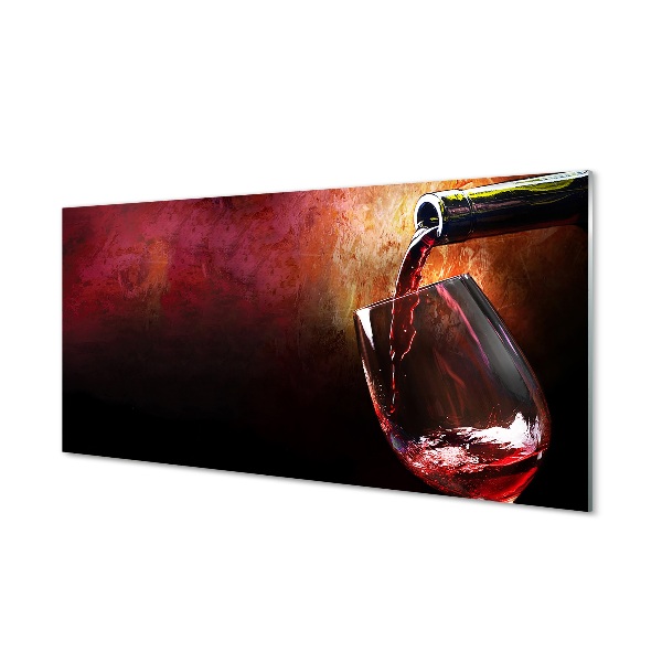 Üvegképek vörösbor