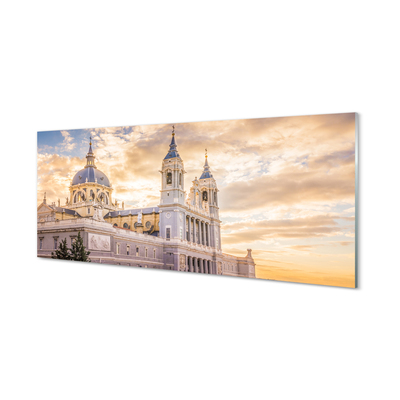 Üvegképek Spanyolország székesegyház naplemente