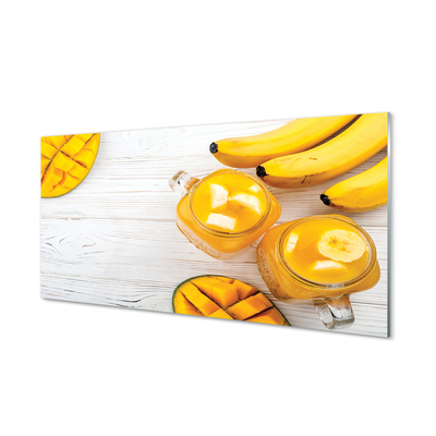 Üvegképek Mango banán turmix