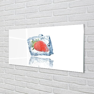 Üvegképek Strawberry jégkocka