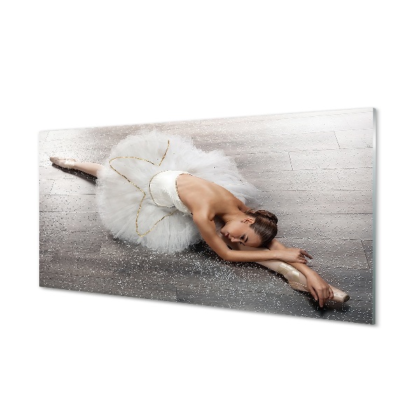 Üvegképek Női fehér balerina ruha