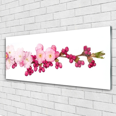 Fali üvegkép Cherry Blossom Twig