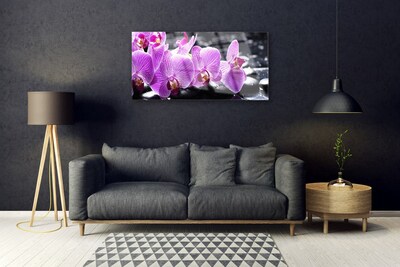 Üvegkép falra Virág A Wall