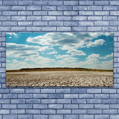 Üvegkép falra Fekvő sivatagi homok