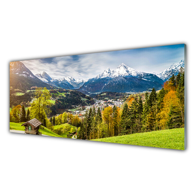 Üvegkép Alps Landscape