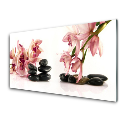 Modern üvegkép Flower Spa Art of Zen