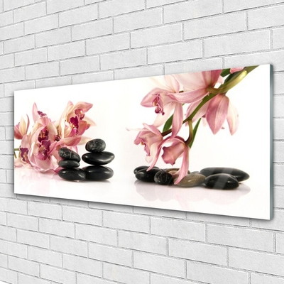 Modern üvegkép Flower Spa Art of Zen