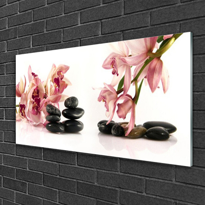 Modern üvegkép Flower Spa Art of Zen