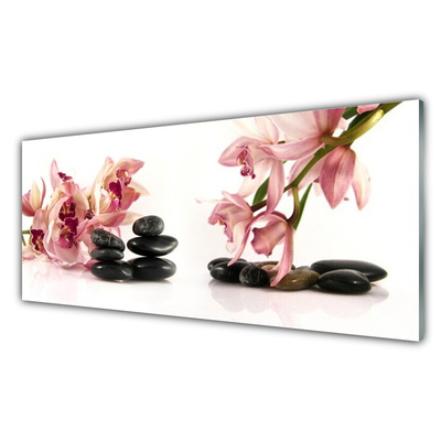 Modern üvegkép Flower Spa Art of Zen