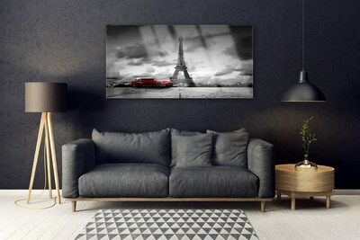 Fali üvegkép Eiffel-torony Architecture