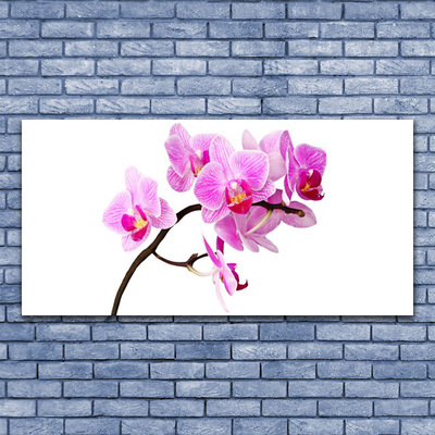 Üvegkép falra Virág növény természet
