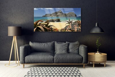 Üvegkép Beach Sea Rock Landscape