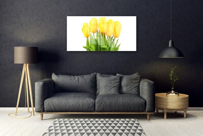 Üvegkép Tulipán virágok Plant