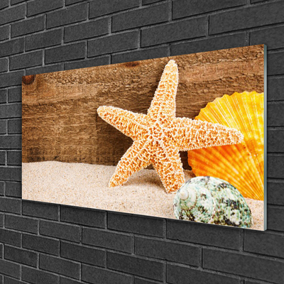 Üvegkép Starfish Sand Art