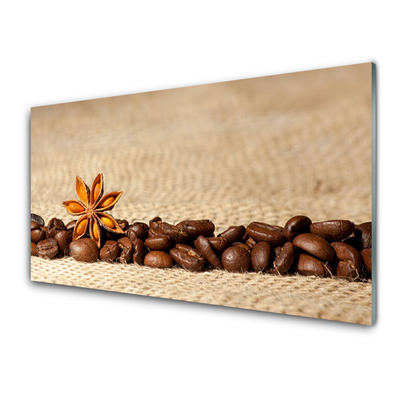 Üvegfotó Konyhai Kávébab