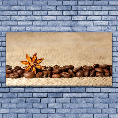 Üvegfotó Konyhai Kávébab
