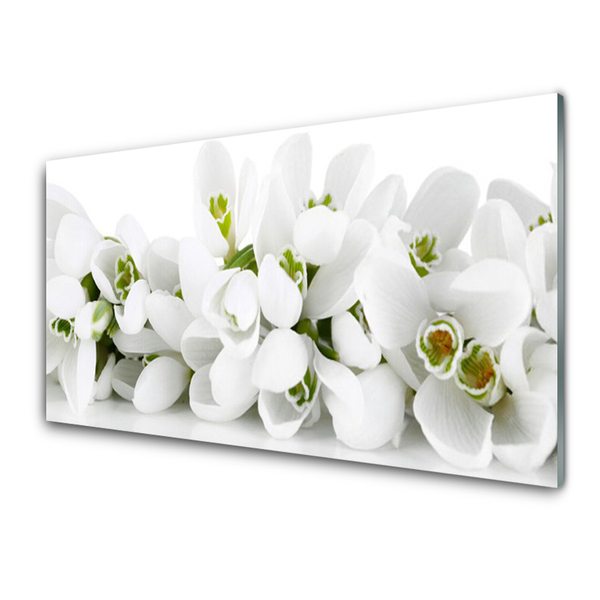 Üvegkép falra Virág növény természet