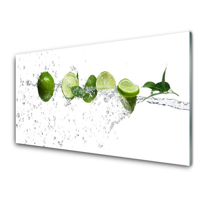 Modern üvegkép Lime Water Kitchen