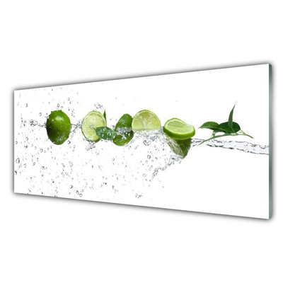 Modern üvegkép Lime Water Kitchen