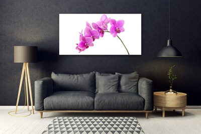 Modern üvegkép Orchidea virág orchidea