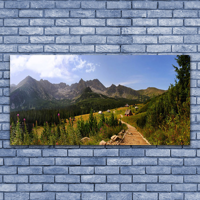 Üvegkép Hall-Meadow Mountain Road Nature