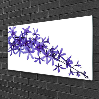 Üvegkép falra Virágok növények természet