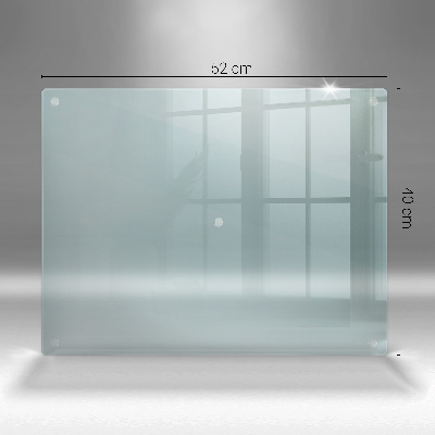 Tűzhelyvédő üveglap átlátszó téglalap alakú
