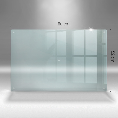 Placă sticla protectie aragaz transparent téglalap alakú