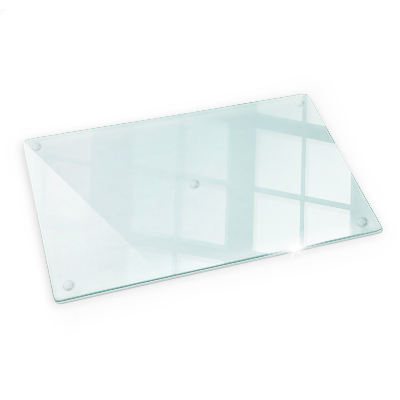 Placă sticla protectie aragaz transparent téglalap alakú